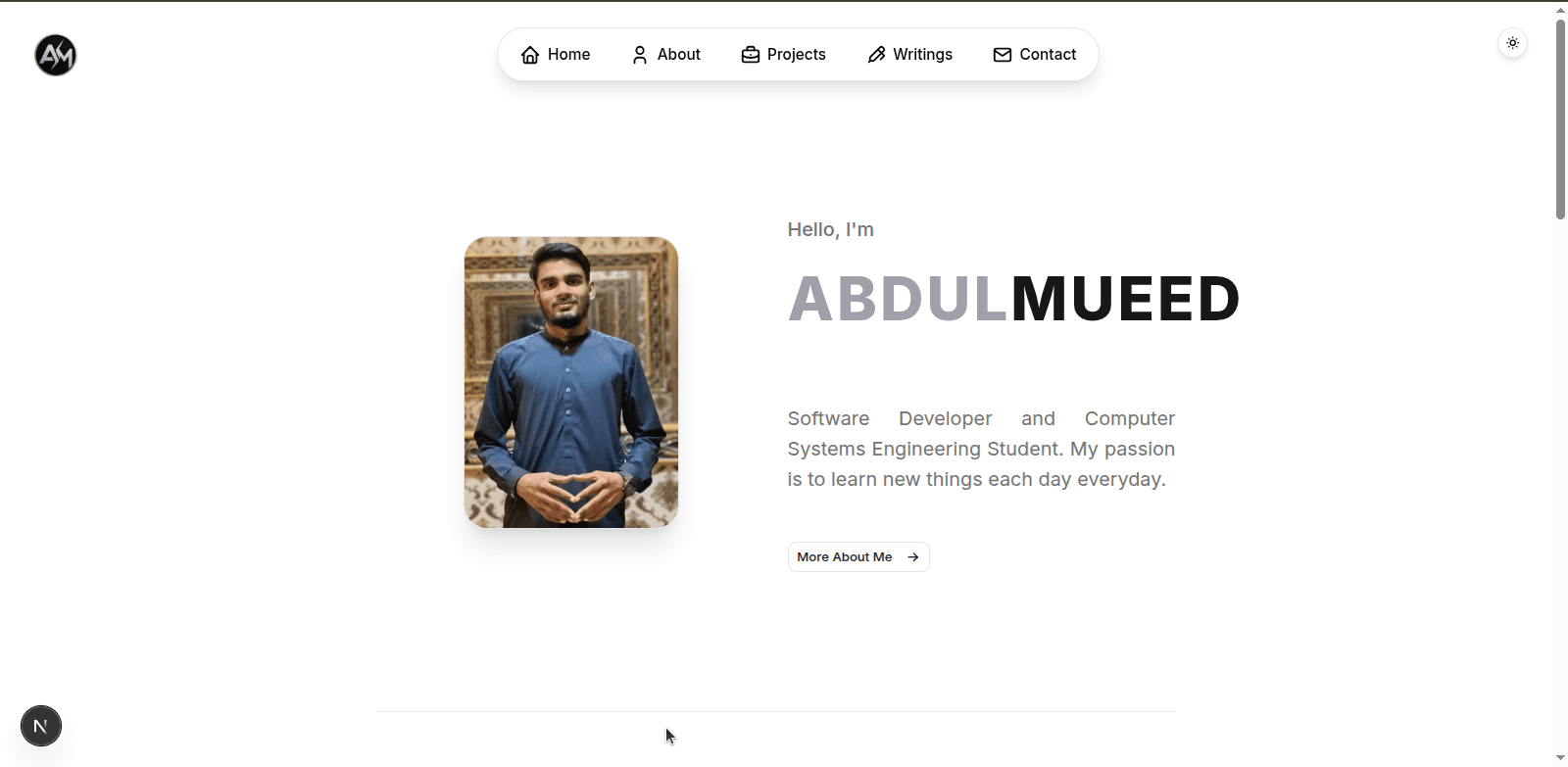 Portfolio snapshot